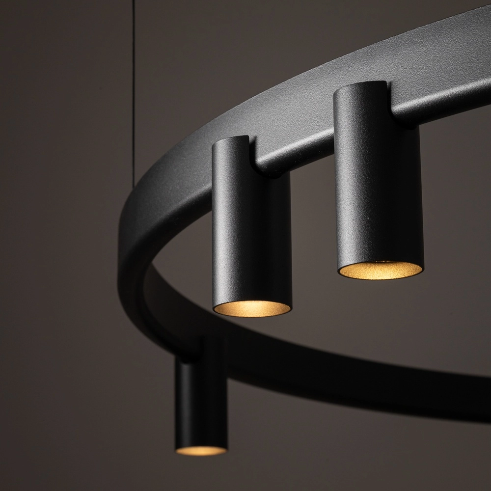 Design-Pendellampe Fourty schwarz Ø 116 cm Lyora 5903139122887