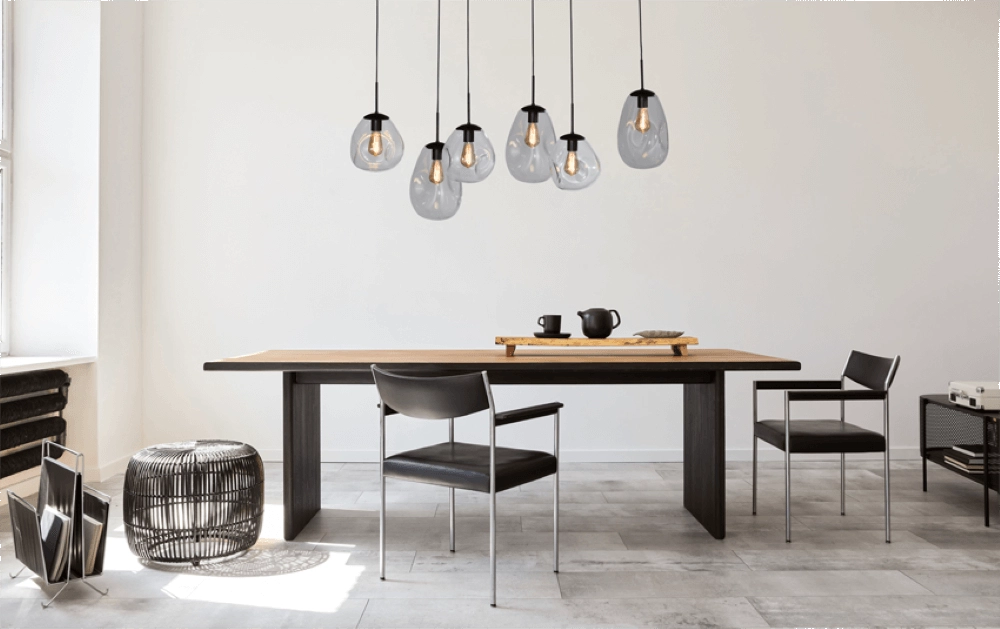 Hängelampe Lava 6x Klarglas Masterlight 8718121286167