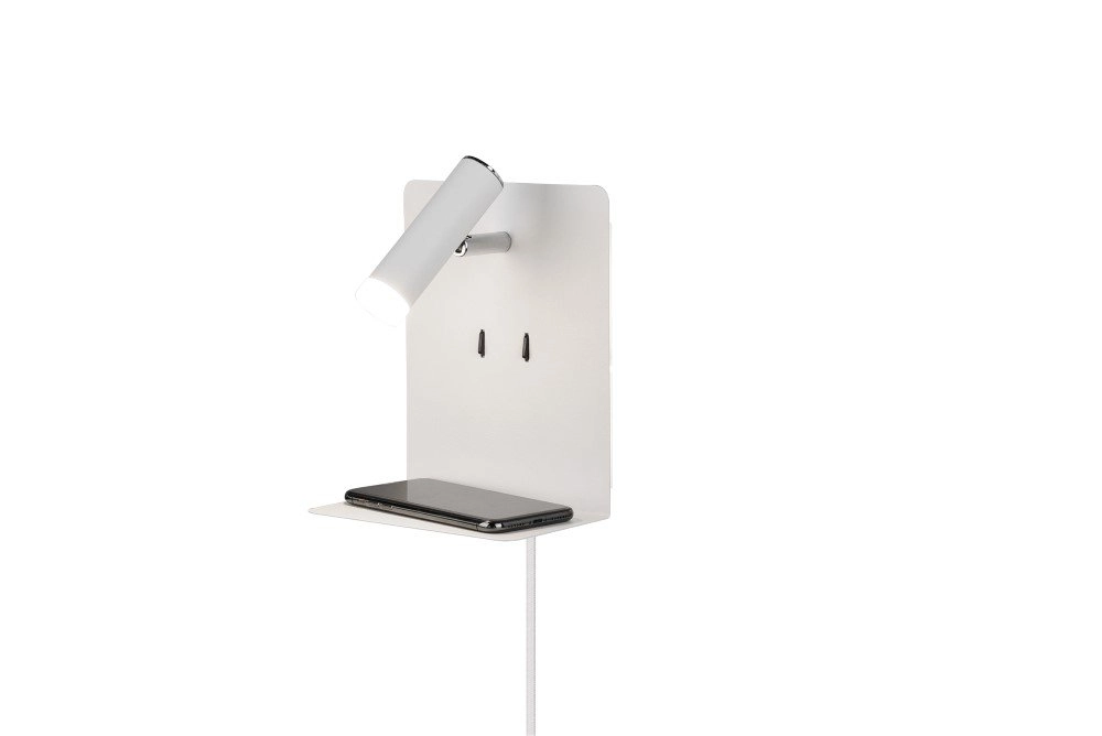 Wandlampe Element Mit Schrott Matt White