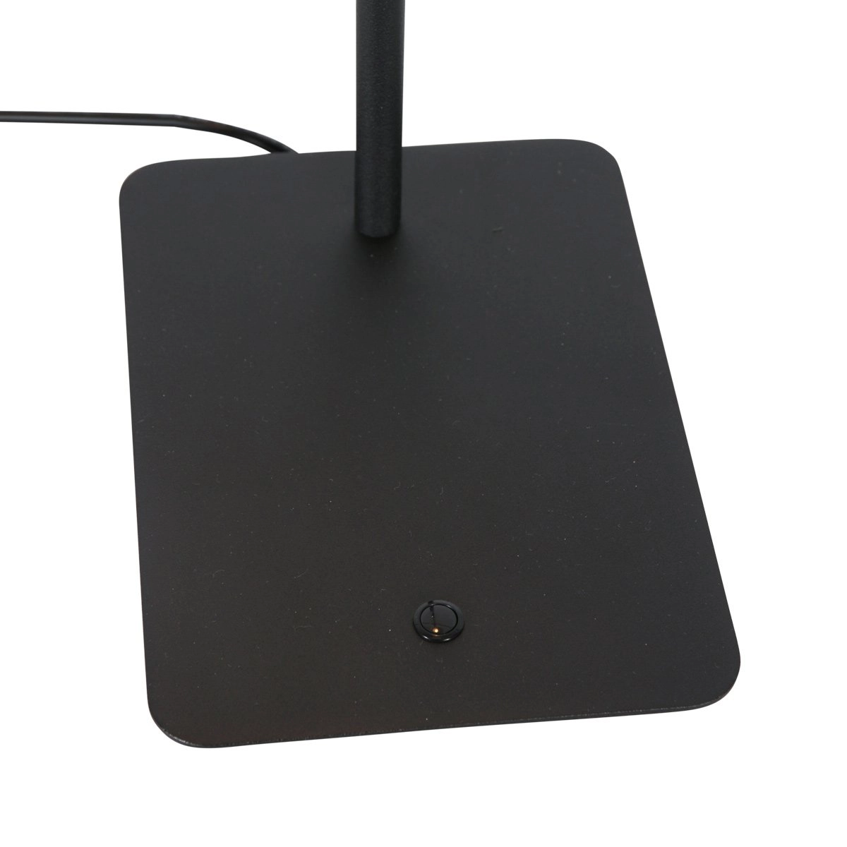 LED-Schreibtischlampe Belluno Schwarz mit Glas – dimmbar Steinhauer 8712746183962
