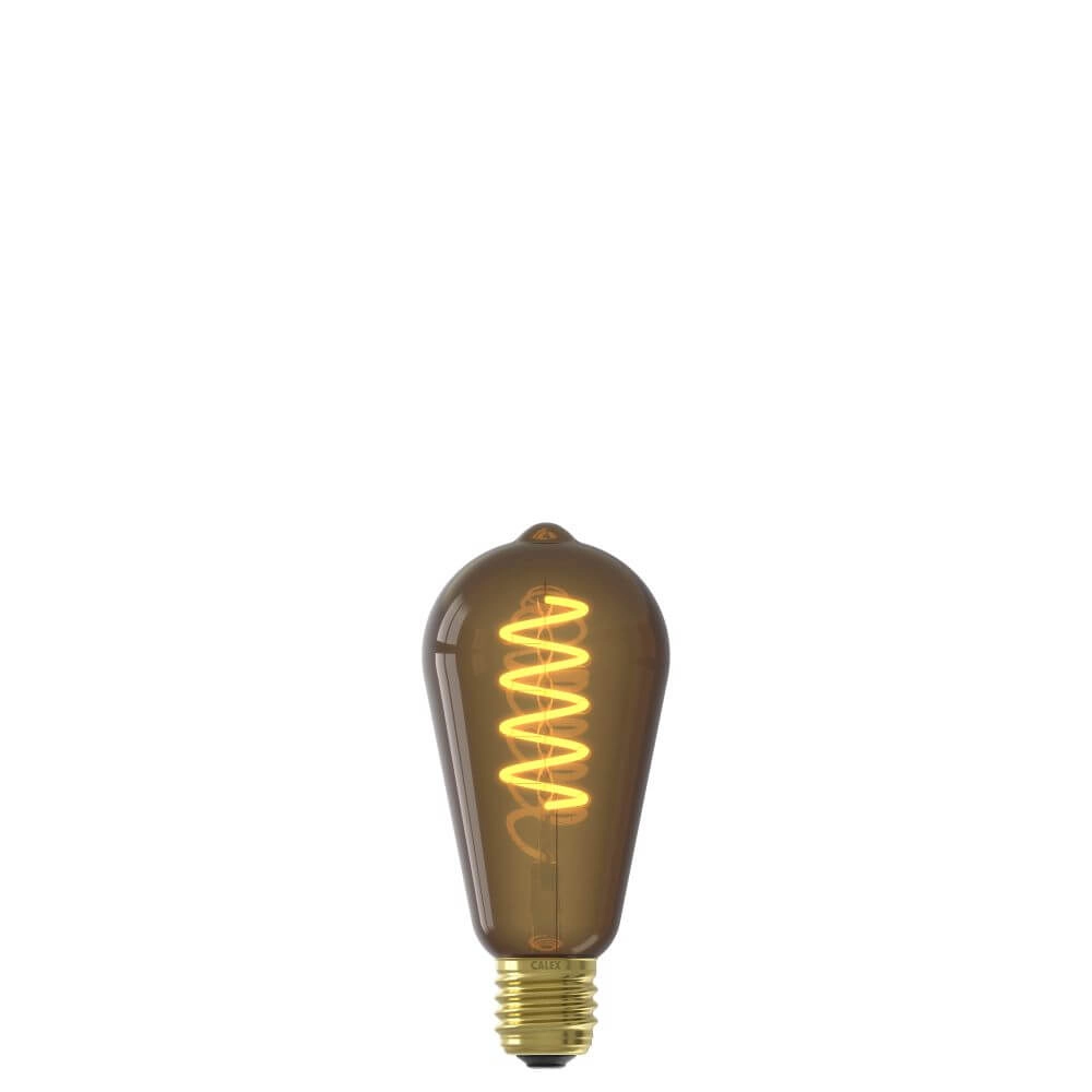 LED-Lampe 4W - E27 - Led - ST64 - 100lm Circle 8712879158455