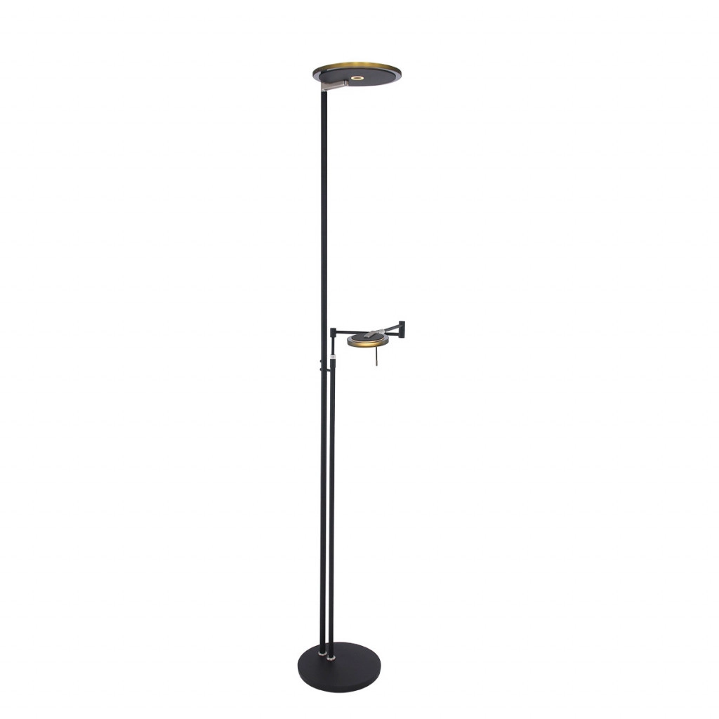 Moderne Leselampe Turound Schwarz
