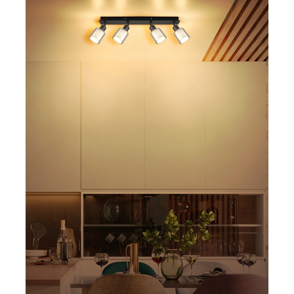 Design-Deckenlampe Villegas 4-Leicht-Schießmetall Globo 9007371578948
