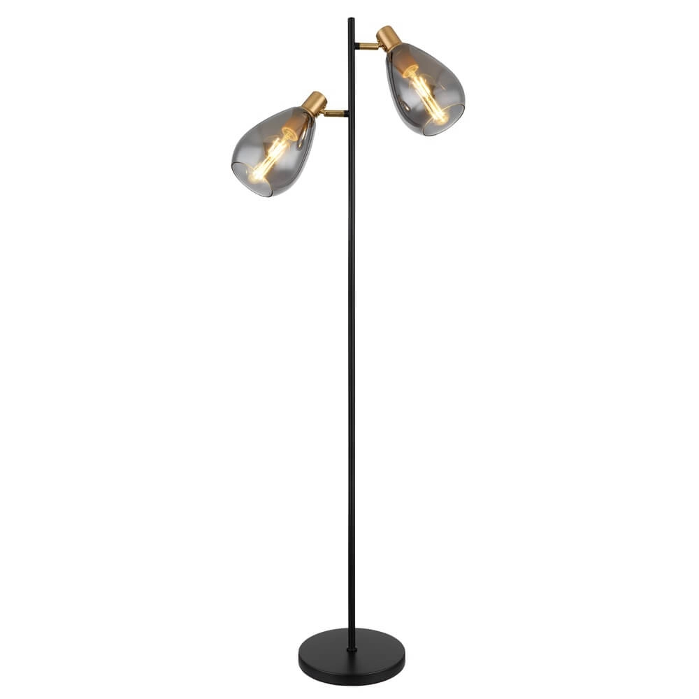 Stehlampe Fanni Schwarzes Doppelzimmer Globo 9007371439799