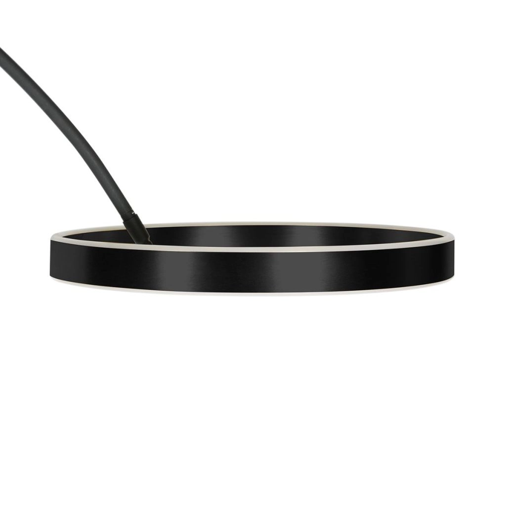 Moderne Bogenlampe Luna-Arc Schwarz Steinhauer 8712746180190