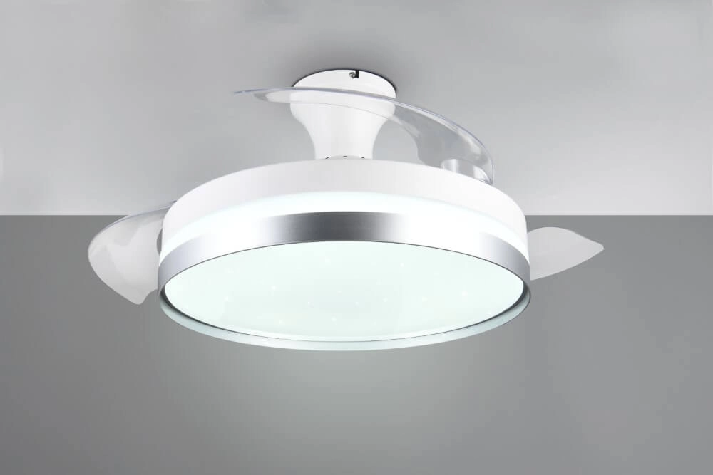 Moderner Deckenventilator Lindberg Trio 4017807606119