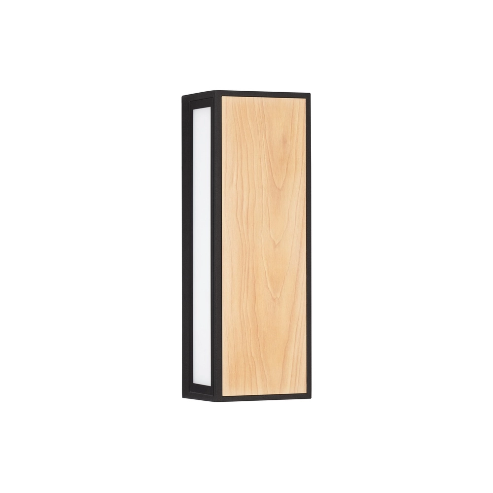 Wandleuchte Astral anthrazit mit Holz Lyora 5212017449948