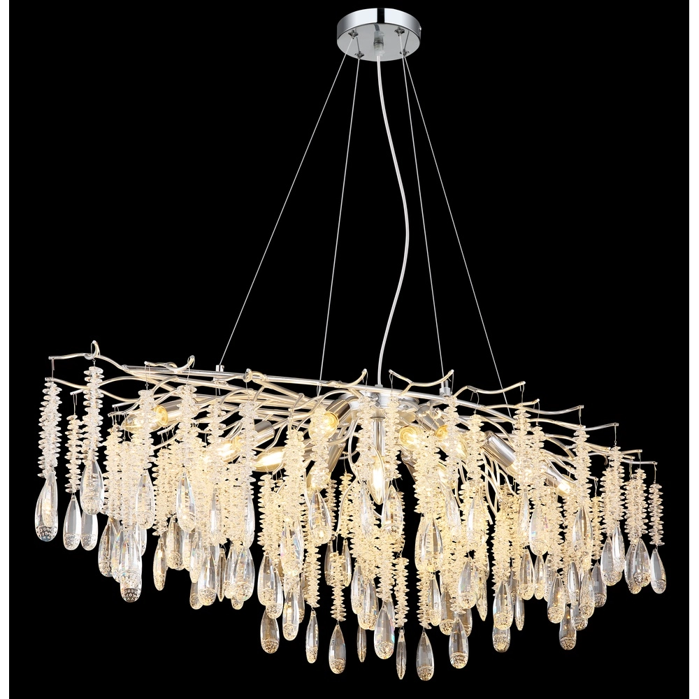 Pendellampe Kinga Silbergrau 120 cm Globo 9007371569991