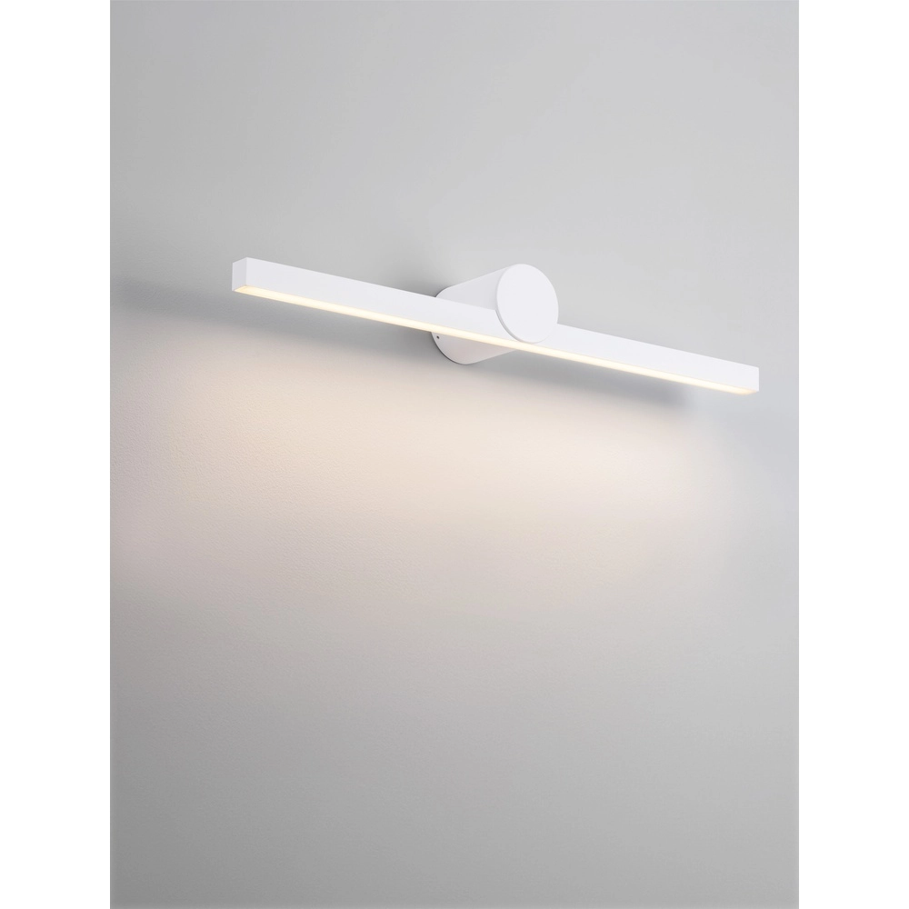 Design-Wandleuchte Breggo weiß 61cm