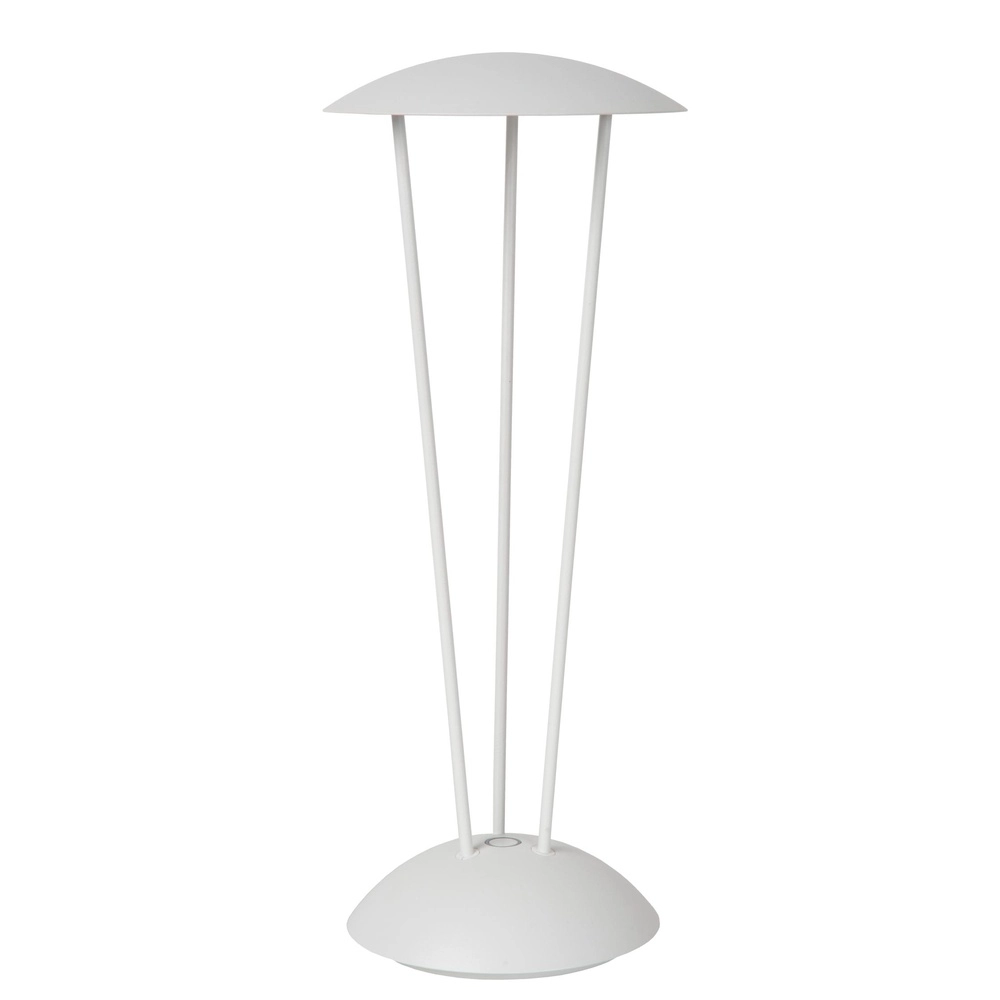 Design-Tischlampe Renee Weiße wiederaufladbare Weiße