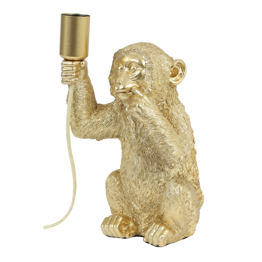 Tischlampenaffe Monkey Gold Light & Living 8717807303501