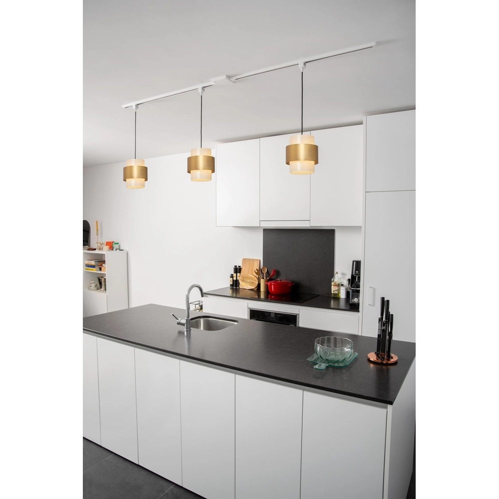 Adapter für Schienen-Pendellampen Track Einphasenweiß Lucide 5411212093868