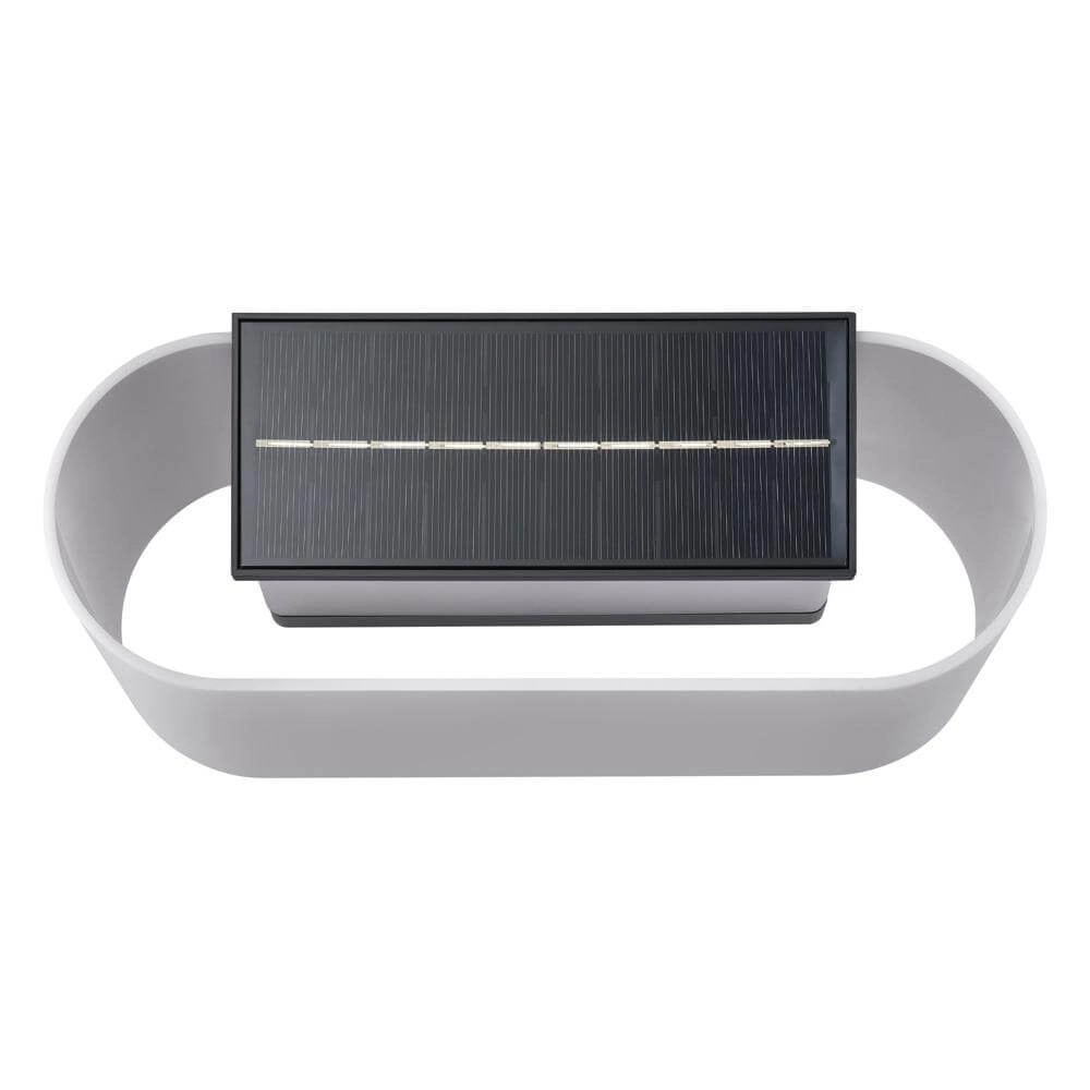 Solar-Wandleuchte Piola Schwarz-Weiß Nordlux 5704924017537