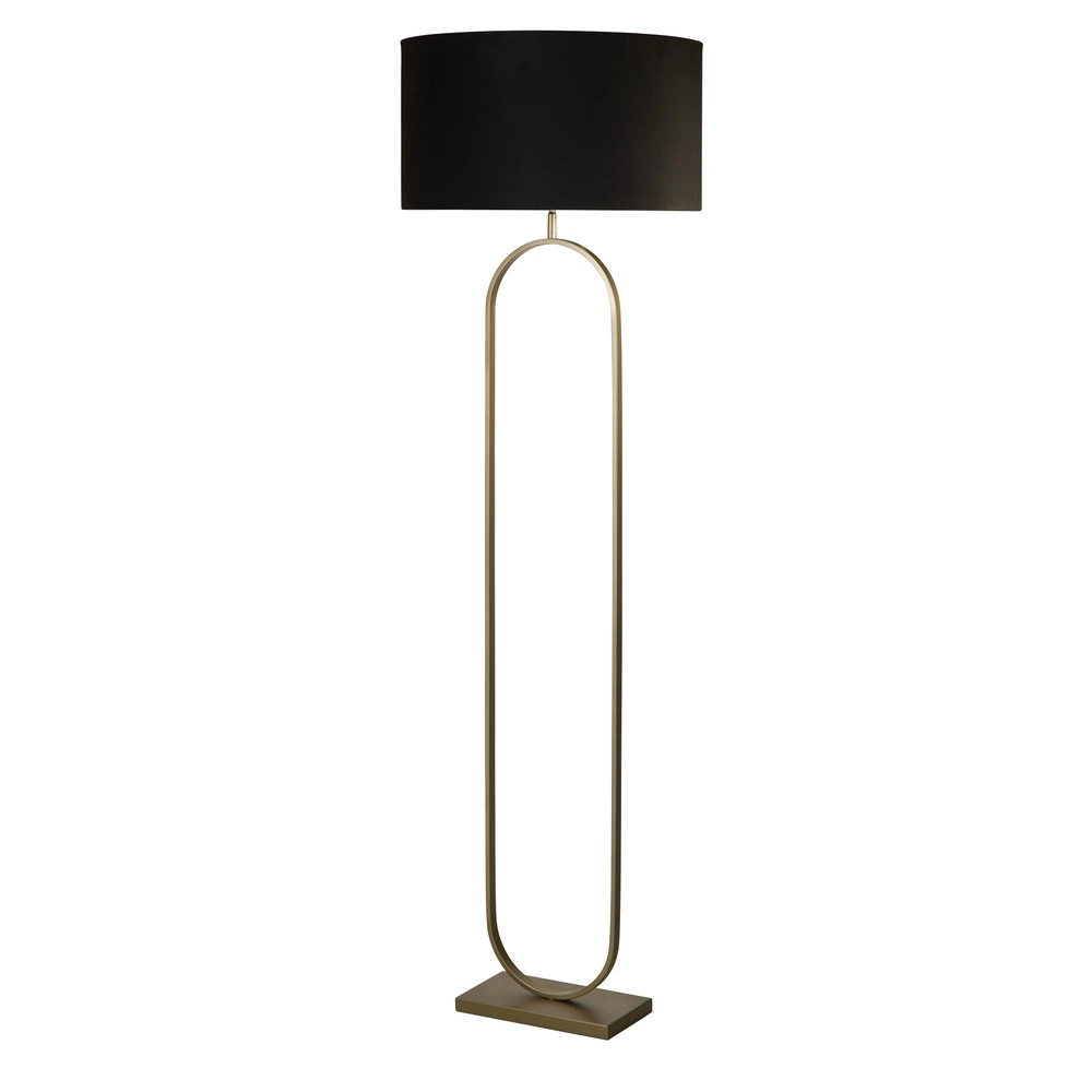Stehlampe Modish Bronze mit Bronzekappe