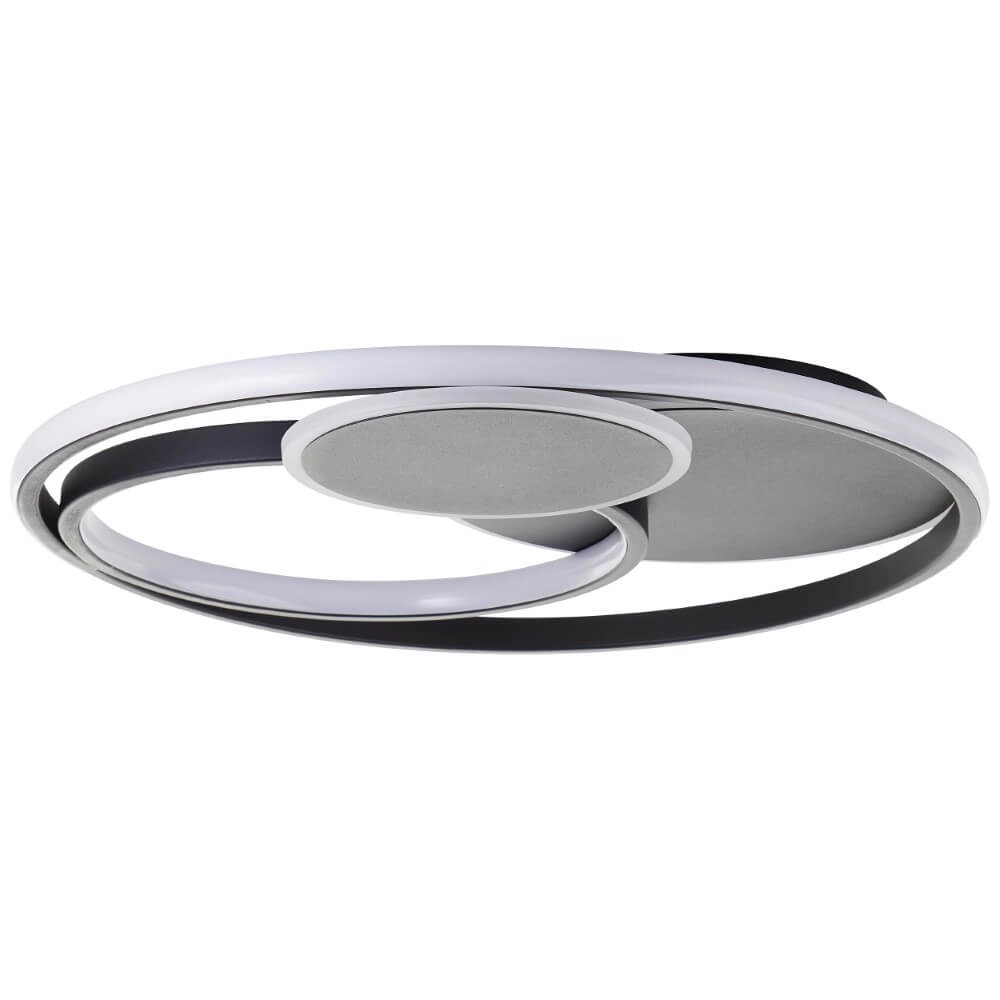 Dimmbare Deckenleuchte Runda Schwarz Brilliant 4004353447396