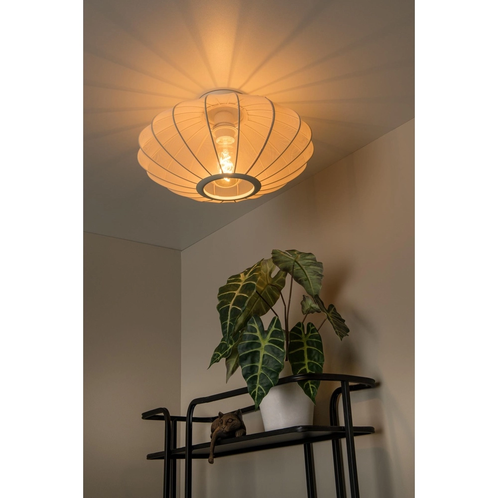 Deckenlampe Corina sandbraun Ø 40 cm Lucide 5411212031990