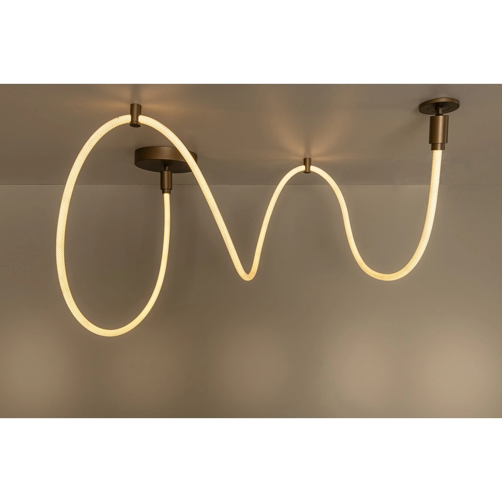 Einzigartige Deckenlampe Janderin 300 cm Champagner Lucide Vibes 5411212242075