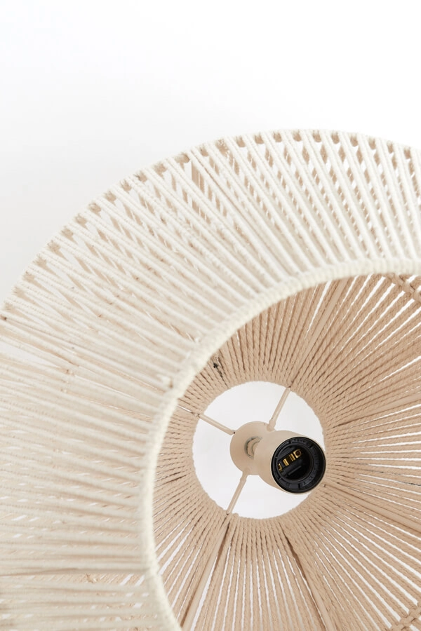 Skandinavische Pendelleuchte Deya creme Ø 45cm Light & Living 8717807744960