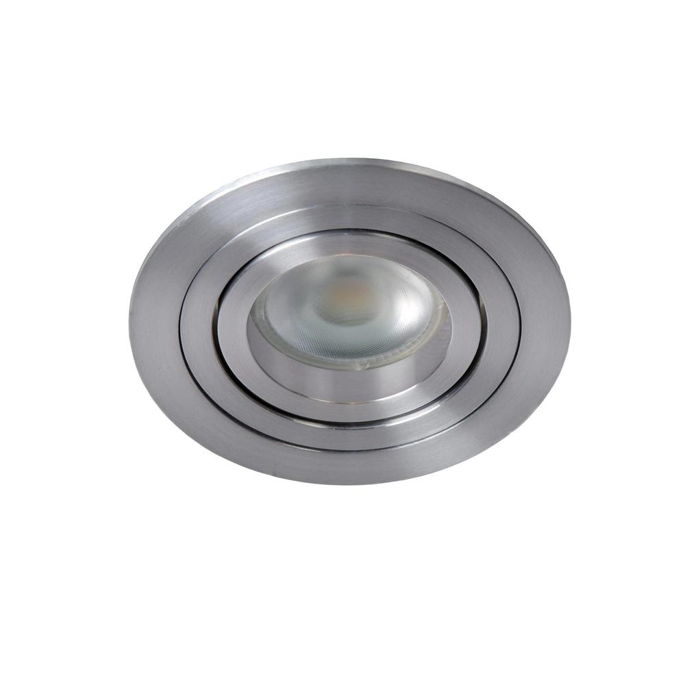 Zurückgesetzter Scheinwerfer Tube chrom Ø 9,2 cm