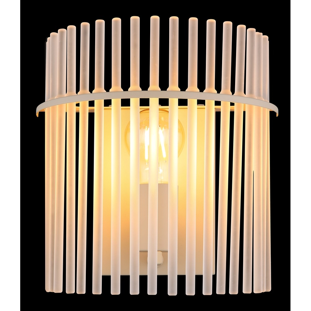 Wandleuchte Gorley sandbraun mit Glas Globo 9007371572700