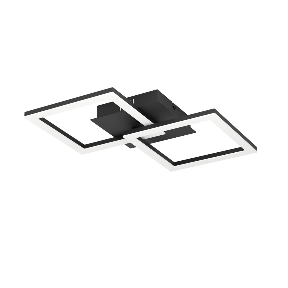 LED-Deckenlicht Rgbic 52 cm – Schwarz
