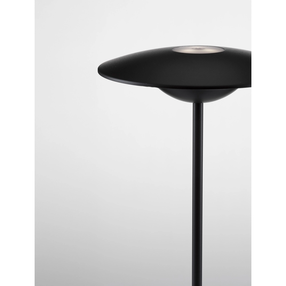 Tischlampe Fumo Wiederaufladbar Schwarz Lyora 5212017432636