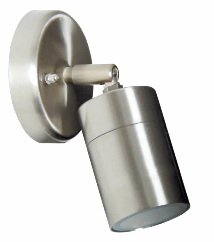Wandstrahler aus Edelstahl Downlighter orientierbar