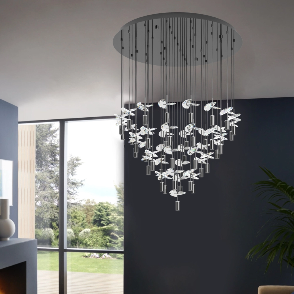 Einzigartige Pendellampe Comareira grauer 3-Schritt-CCT Stars of Light 9008606360123