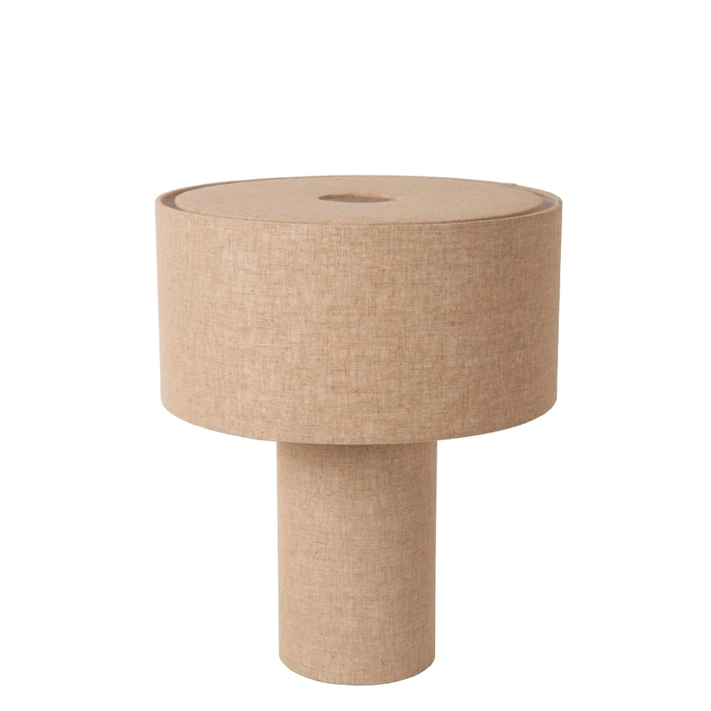 Tischlampe Leeroy taupe