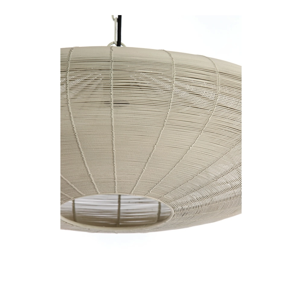 Pendellampe Bahoto weiße Ø 60cm Light & Living 8717807705299