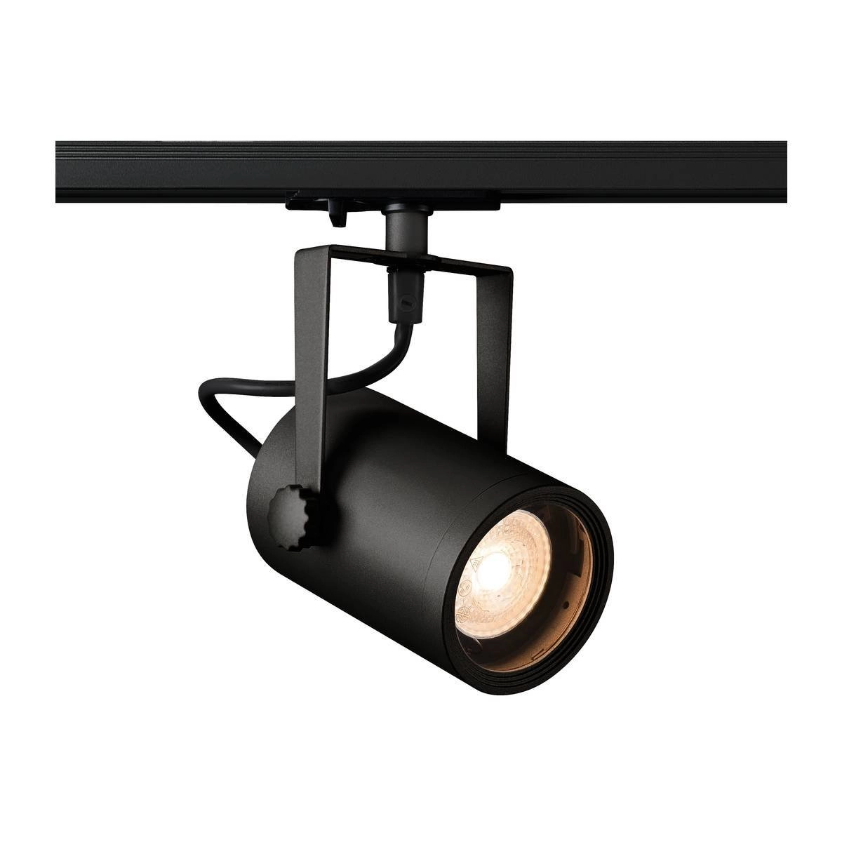 Schwarze Schiene Euro Spot 1 Phase SLV 4024163221108