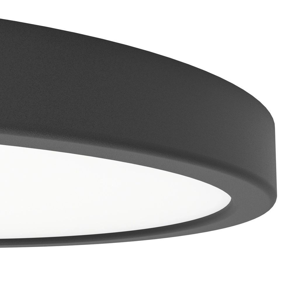 LED-Deckenlicht Fueva 6 rund - schwarz - Ø 27,8 cm Eglo 9008606330089