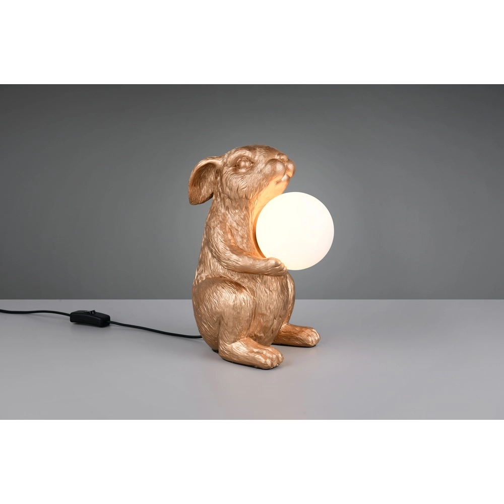 Tischlampe Rabbit Gold Trio 4017807667929