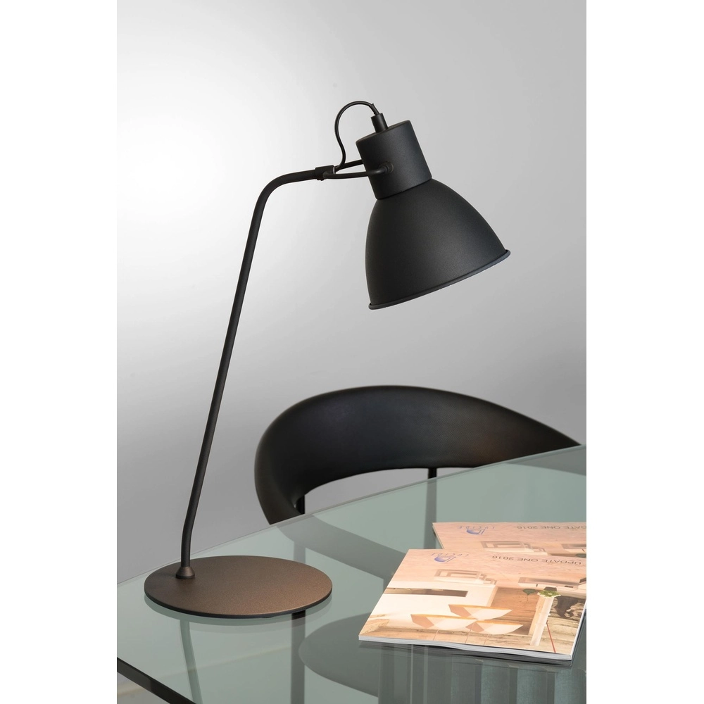 Schreibtischlampe Shadi Schwarz Lucide 5411212030849