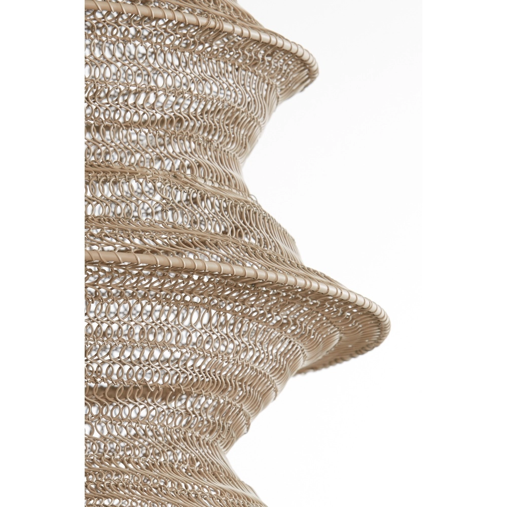 Metallnetz-Pendellampe Nakisha Ø 31 cm – Sand Light & Living 8717807694999