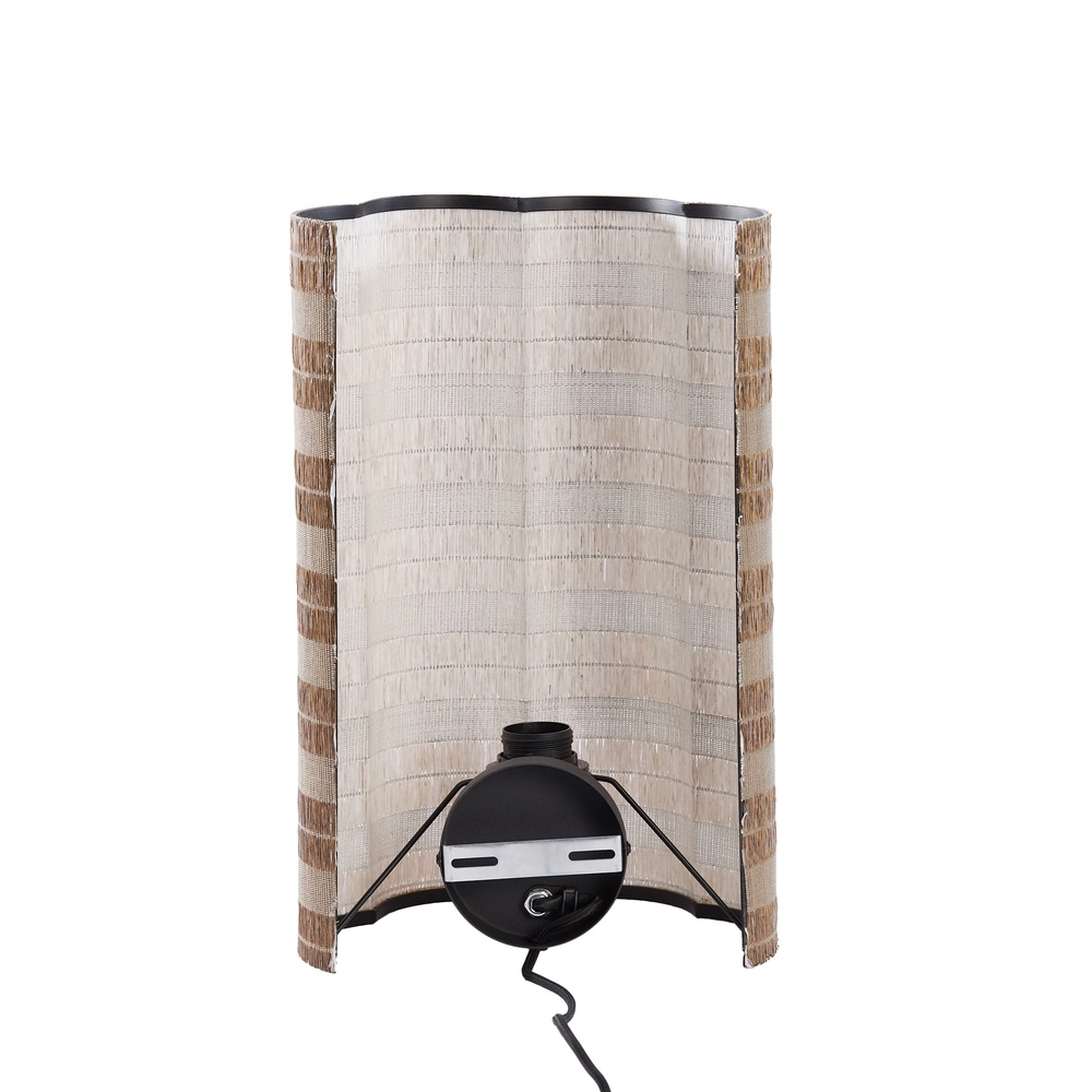 Japandi Wandlampe Verdantia 40 cm – Raffia natürlich Light & Living 8717807793005