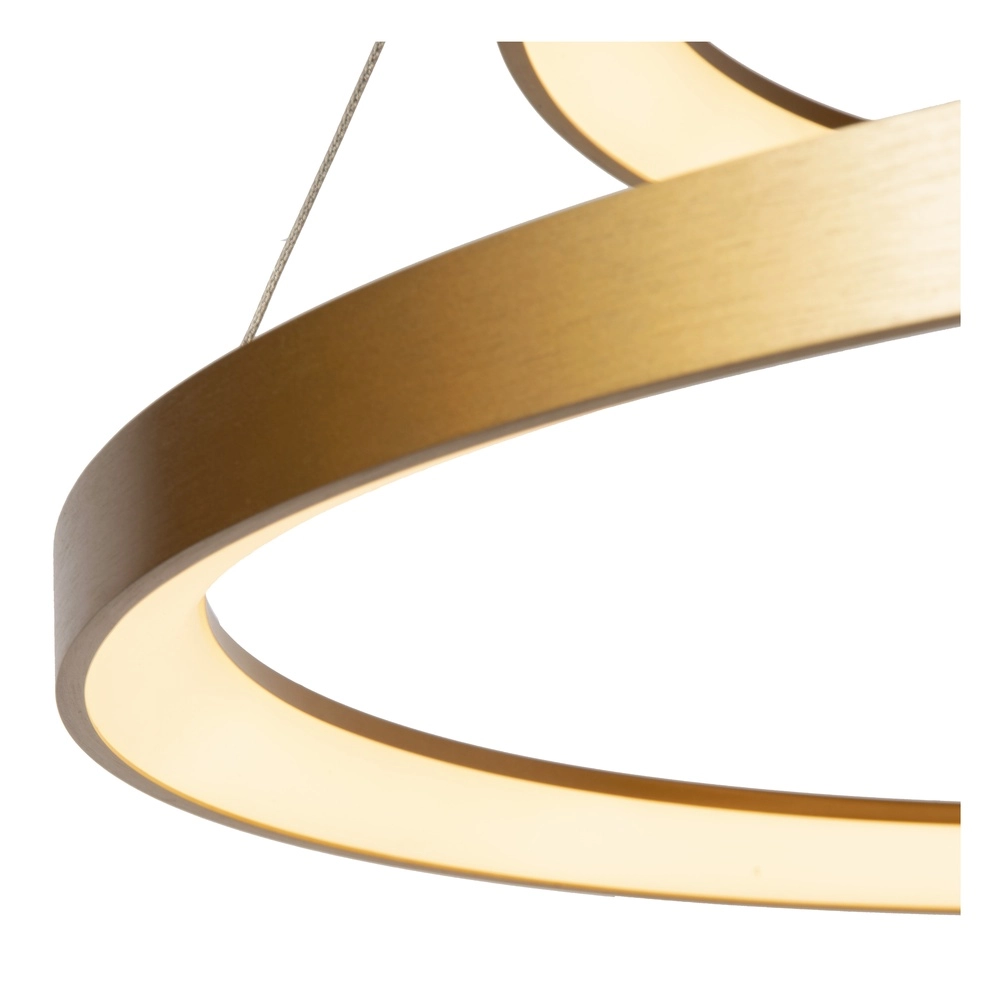 Goldene Pendellampe Vidal Ø 78 cm schlankes Design Premium by Lucide 5411212460929