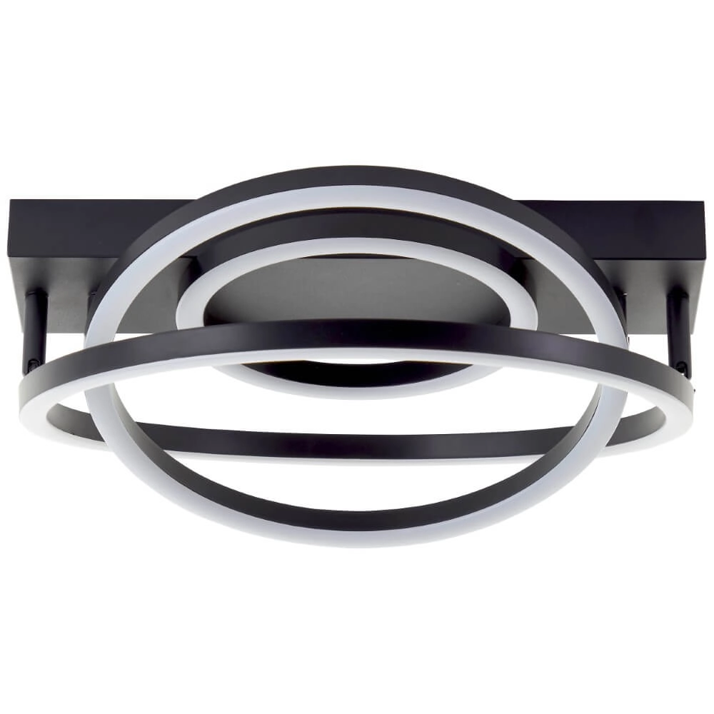 Dimmbare Deckenleuchte Pedley Schwarz Brilliant 4004353442094