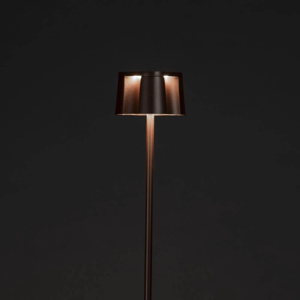 Rostbraune Stehlampe Nice für draußen KonstSmide 7318307831979