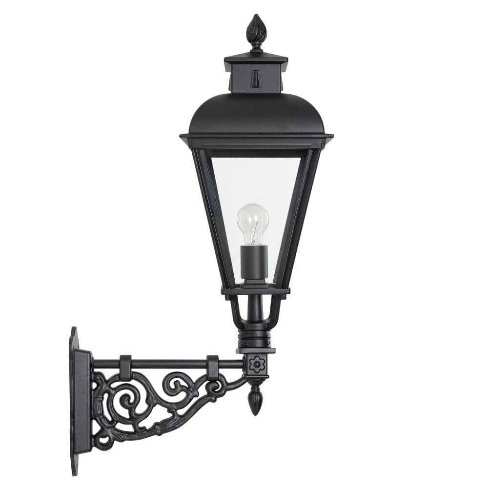 Alte holländische Wandlampe Vondel B 90cm - schwarz KS 8714732578004