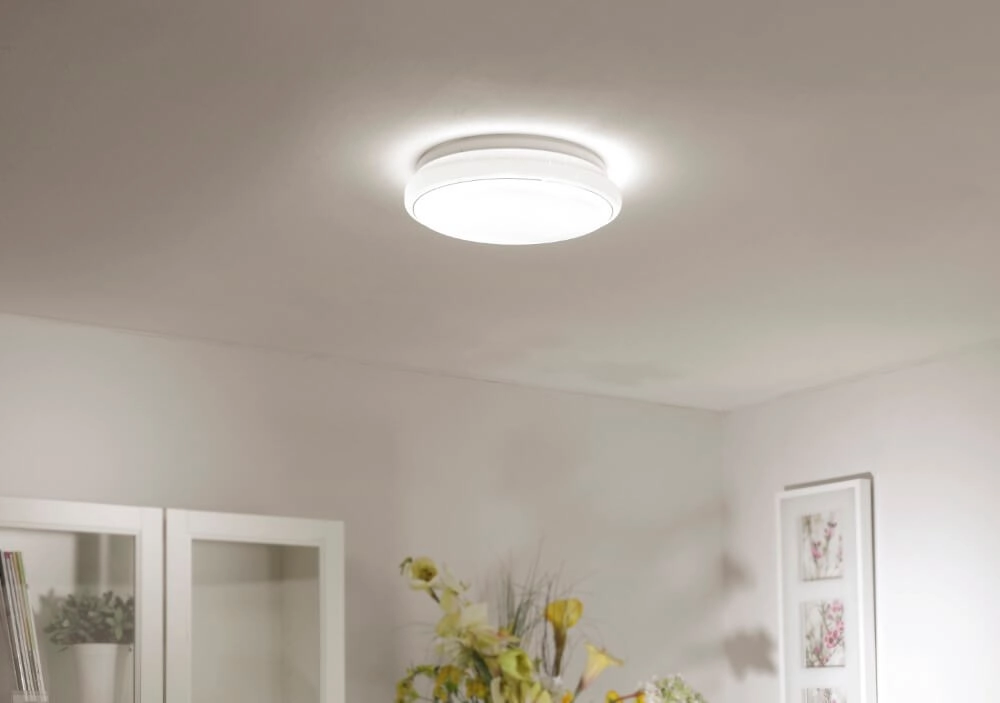 Deckenleuchte Jupiter 35 cm – Sterneffektweiß 3000–5000 K Just Light 4043689927189