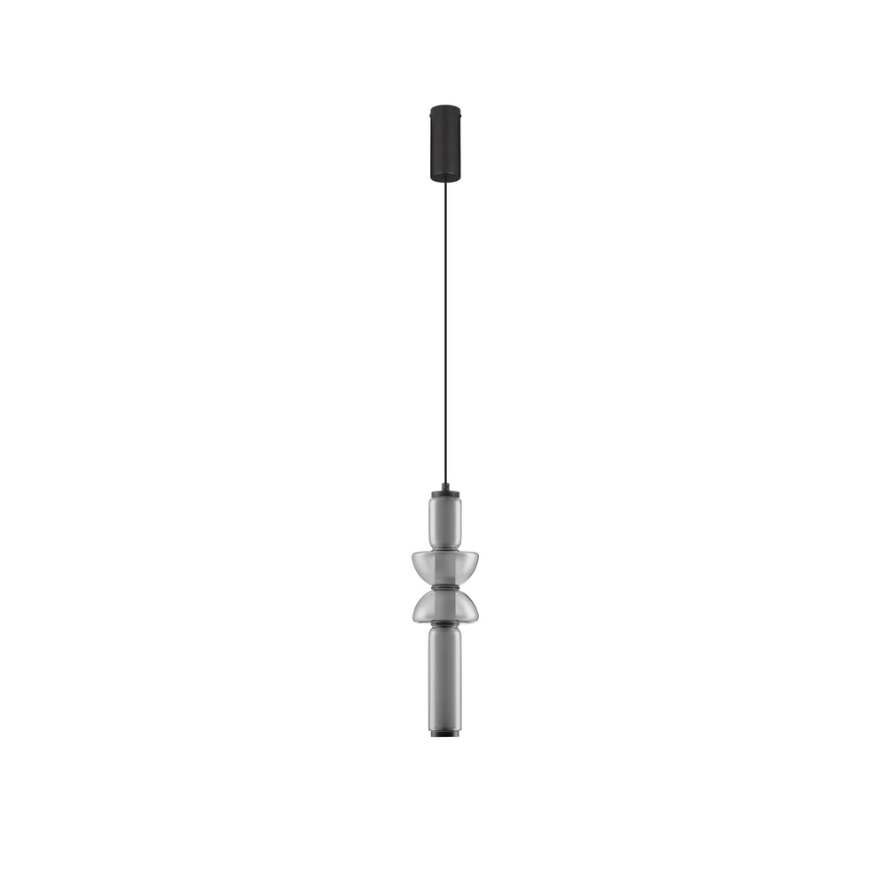 1-flammige Pendelleuchte Ulon Rauchglas Lyora 5212017474179