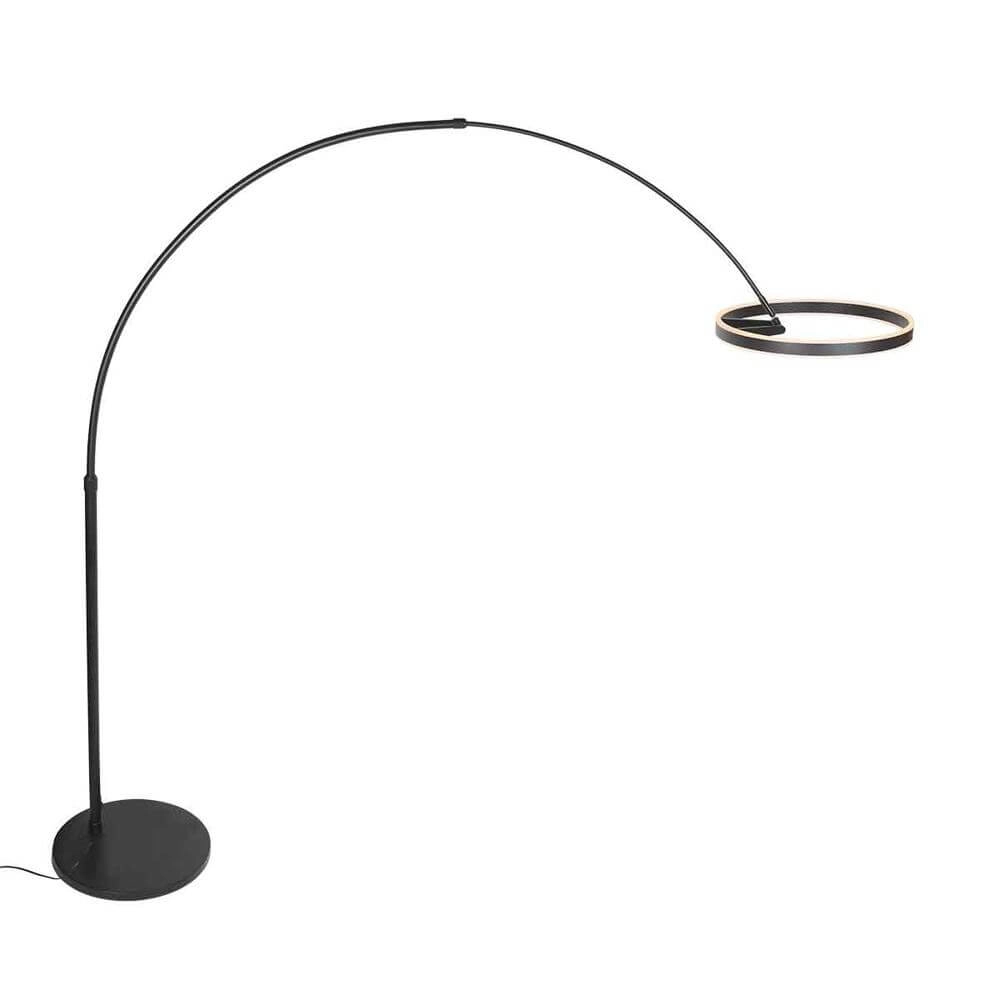 Design-Bogenlampe Ringlux schwarz Steinhauer 8712746176551