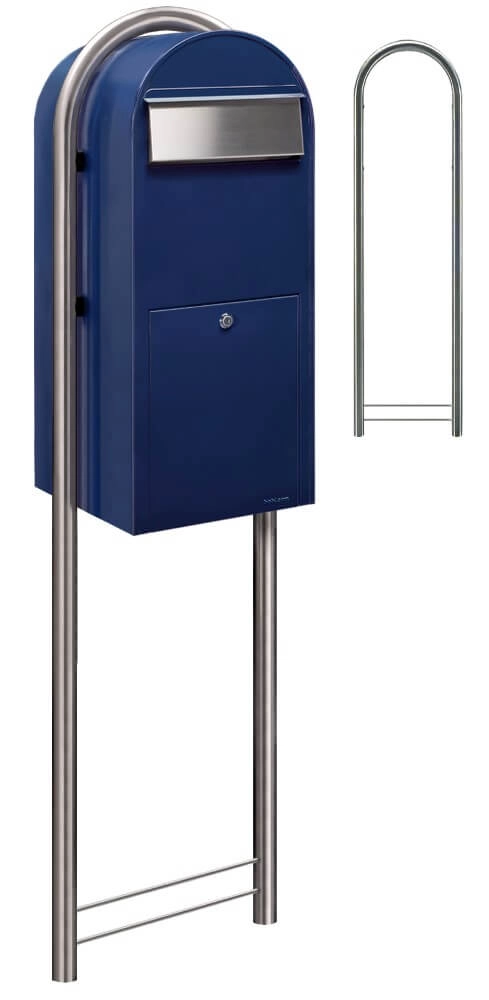 Briefkasten Jumbo 5003 i Dunkelblau Bobi 6417237026200