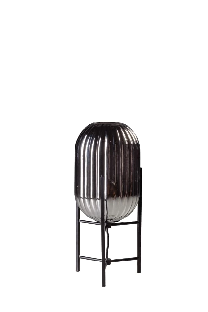 Schwarze Tischlampe Glamm