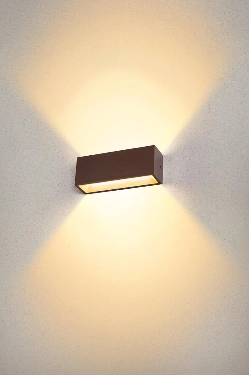 LED-Wandstrahler Sitra L Rost SLV 4024163252539