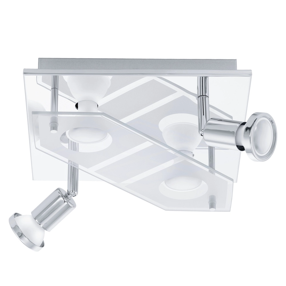 Deckenlampe Cabo-C quadratischer Chrom