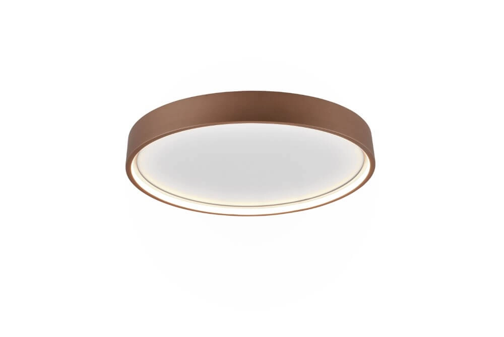 Weiß mit brauner Deckenlampe Doha Trio 4017807575026