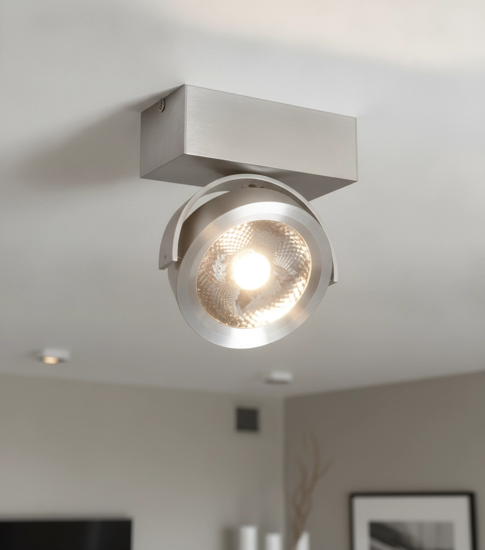 LED Spot Dutchess 13W - 2700k - 16 cm Metallgrau