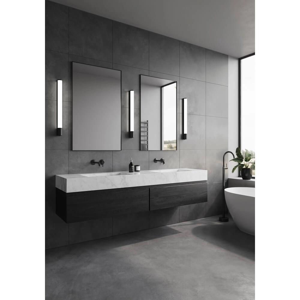Schlanke Wandleuchte Malaika M schwarz Nordlux 5704924016073